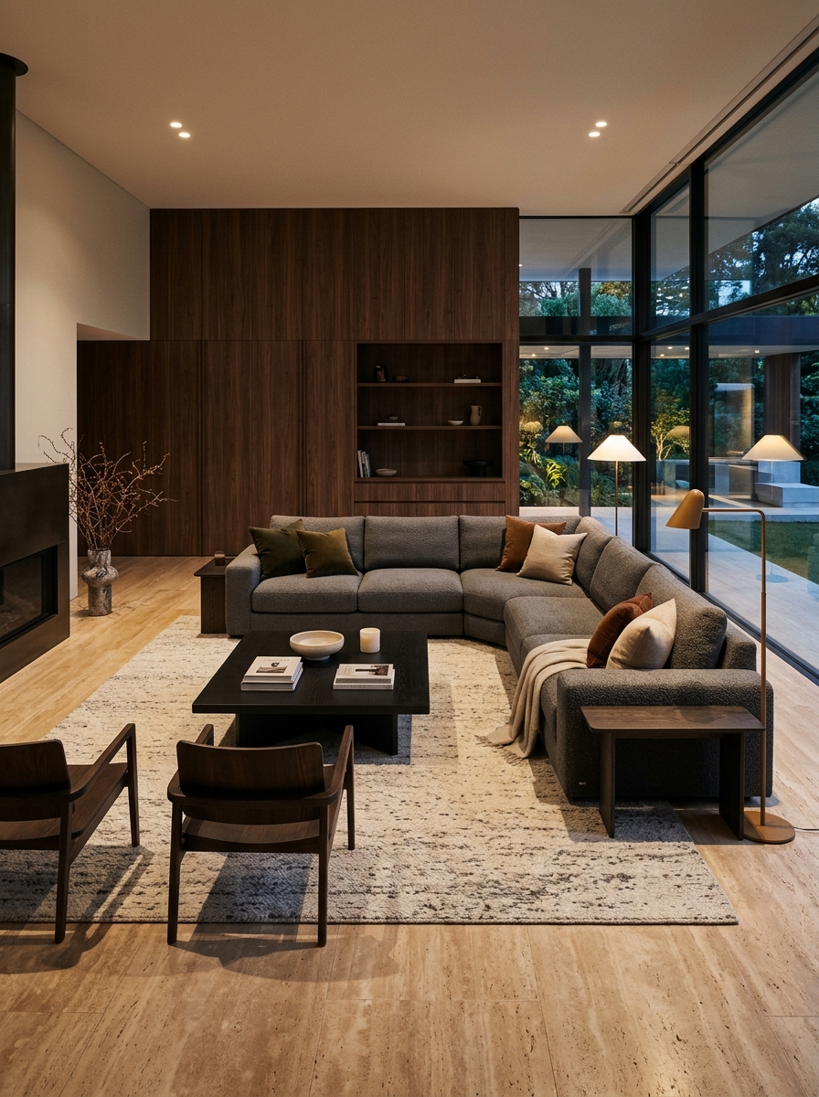 Modular sofa sectional configuration